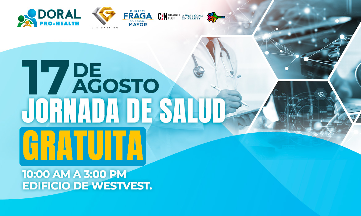 Banner Jornada de Salud Gratis Agosto 1 2024